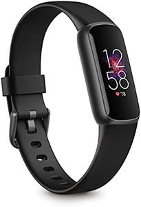 Fitbit Luxe Activity Tracker with up to 5 Days Battery Life, Stress Management Tools and Active Zone Minutes - Black/Graphite Stainless Steel (FB422BKBK-FRCJK)