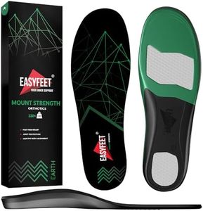 (Neu 2024) Anti-Ermüdungs-Schuheinlagen - Einlegesohlen mit hoher Fußgewölbestütze - Schuheinlagen Orthotics Männer Frauen - Linderung Plantar Fasciitis Ferse Fußgewölbe Schmerzen flache Füße 100+ kg
