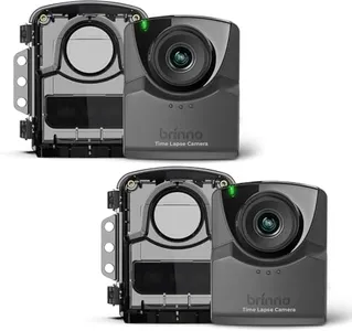 Brinno Empower TLC2020 Time Lapse Cameras with ATH1000 Waterproof Cases (2 of Each) - 99-Day Battery Life - Captures Professional 1080P HDR Timelapse, Stop Motion and Step Videos - 2 Pack