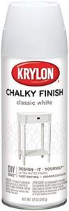 12 oz Krylon 4101 Classic White Chalky Finish Spray Paint Coating