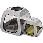 Tenrai Portable Cat Playpen, Trapez