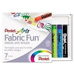 Pentel Fabric Pastel Dye Sticks, As