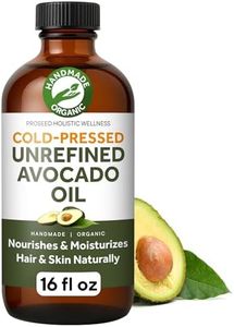 ProSeed Handmade Raw Avocado Oil – Pure, Cold-Pressed & Unrefined – Moisturizing Oil for Skin, Hair & Cooking – with Vitamins A, D & E – BPA-Free, (16oz) Glass Bottle
