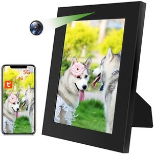 CYI Camera Cachée Espion Portátil HD1080P, Caméra de Surveillance sans Fil Intérieur 5G & 2.4G, Micro Camera Espion WiFi Detecteur de Mouvement Vision Nocturne pour Sécurité intérieure