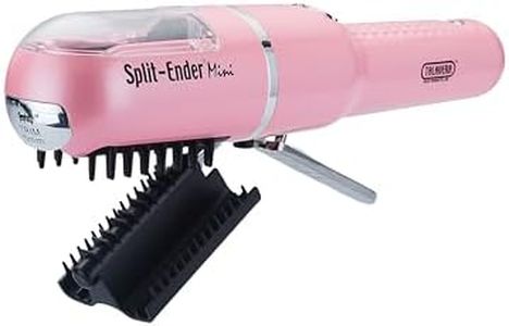 Split Ender Mini - Split End Hair Trimmer | Automatic Clipper with 3 AAA Batteries for Dry, Damaged, Broken, Straight, Curly & Frizzy Hair | Hair Care & Beauty Styling Tool – Light Pink
