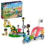 LEGO Friends Dog Rescue Bike Building Set, Pretend Play Animal Toy Playset for Pet-Loving Kids, Girls and Boys Ages 6 and Up with Puppy Toy Pet Figure and 2 Mini-Dolls, 41738