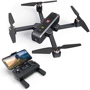 MJX Bugs 4W Drone 4K Camera Foldable GPS 5Ghz WiFi RC HD Quadcopter Brushless Motor Hobby Grade Multirotors Auto Return for Christmas Birthday Gift Pressie Idea for Adult Dad Boy Men 1x Battery