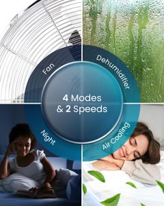 Pro Breeze 4-in-1 Portable Air Conditioner 9000 BTU – WiFi, Timer, Window Kit