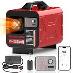 GEARLASSO Diesel Heater 8KW 12V/24V, All in One Air Parking Heater APP Control, Remote Control LCD Display, Fast Heating Low Noise for RV Boat Car Garage Home Tent Truck