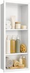 Puyangtego Shower Niche Insert Tile Ready 30"x12" White Bathroom Recess Storage Niche