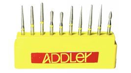 ADDLER DENTAL COMPOSITE POLISHING AND FINISHING BURS KIT (10PC/1PK)