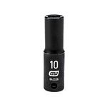 GEARWRENCH 3/8" Drive Deep Impact Metric Socket 10mm, 6 Point - 84333N