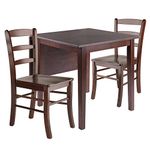 Winsome Wood Perrone, 3 Piece Set, Walnut