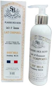 Lait Corporel au lait d’ânesse bio. Pour corps et visages. 200 ml. Super Hydratante et nourrissante, produit naturelle 100% français.