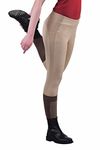 TuffRider Women's Ventilated Schooling Tights, Safari/Safari, X-Small