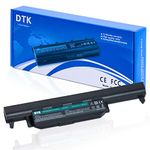 DTK Laptop Battery for Asus A32-K55 X75 X75A X75V K55 K55A R500V A45 A55 A75 K45 K75 R400 R500 R700 X45 X55 U57 A33-K55 A41-K55 Notebook [5200mAh 10.8 V]