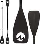 MoiShow SUP Paddle Board Paddle - Adjustable Paddleboard Paddle Oar 4-Piece Floating Aluminum SUP Kayak Paddle