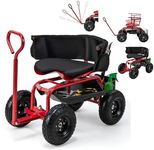 ERGOMASTER Rolling Garden Seat with