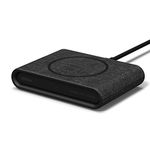 iOttie iON Wireless Mini Fast Charging Pad || Qi-Certified Charger 7.5W for iPhone Xs Max R 8 Plus 10W for Samsung Galaxy S10 E S9 S8 Plus Edge, Note 9 | ! AC Adapter NOT Included ! | Charcoal