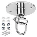 Speed Bag Swivels - Stainless Steel Speedbag Swivel - Boxing Swivel with 360° Ball Bearing - Complete Speed Bag Mount Hardware Kit - Easy Setup On Hanging Punching Speed Bag Platform Stand