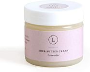 Shea Butter Body Lotion, 2 oz - Lavender Body Cream, Pampering Moisturizing Cream for All Skin Types, All Natural, non GMO, Handmade by Lizush