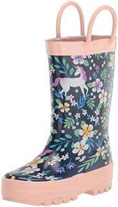 carter's Girls' BREE Rain Boot, PRINT, 11 M US Little Kid