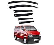 AUTO ROYAL Unbreakable Car Window Door Visor/Rain Guard/Wind Deflector Compatible with (Maruti Suzuki Eeco (Set of 4))
