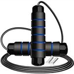 Adjustable Weighted Jump Rope, 9ft 