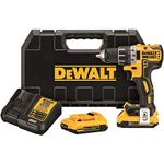 DEWALT 20V MAX Cordless Drill/Driver Kit, Brushless, 1/2-Inch (DCD791D2)