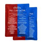 Hot or Cold Gel Pack - XL Ice & Heating Pack (8"x11") - Large Reusable Paks for Warm & Cold Compress, Treating Injuries, Physical Therapy - Keeps Food at Desired Temperature Warm or Cold for Hours