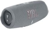 JBL Charge 5 Portable Bluetooth Speaker with Deep Bass, IP67 Waterproof and Dustproof, Up To 20 Hours of Playtime, Built-in Powerbank - Grey