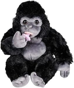 Rhode Island Novelty Adventure Planet Animal Den 8" Plush Baby Gorilla with Pacifier Stuffed Animal