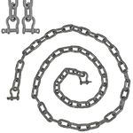 Anchor Chain with Bow Shackles, Premium Marine Grade 316 Stainless Steel (6, 5/16" Inch)