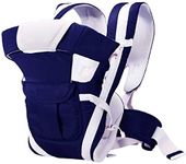 Teeny Weeny Kid Baby Carrier Cum Kangaroo Bag Comfortable Support With Belt Baby Carrier Cum Kangaroo Bag (Dark Blue, Front Carry Facing Out)