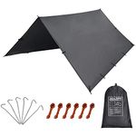 KALINCO 13X16.5FT Tent Tarp, Picnic Mat Camping Tarp Tent Hammock Tarp, pu Waterproof Camping tarp Tent Rain Fly Picnic Mat Survival Shelter Sunshade