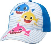 Nickelodeon Toddler Boys’ Baby Shark Hat – Adjustable Baseball Cap (2T-4T), Baby Shark Waves, 2-4T