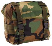 Rothco Enhanced Nylon Butt Pack, Woodland Camo, 10" x 9.5" x 6", Trophy 10" 600g