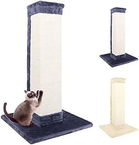 BEASTIE Cat Scratching Post Tree 92cm Height Cat Scratcher Tower Condo House Furniture Wood, Grey