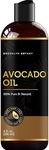 Brooklyn Botany Avocado Oil for Skin, Hair and Face – 100% Pure and Natural Body Oil and Hair Oil - Carrier Oil for Essential Oils, Aromatherapy and Massage Oil – 8 fl Oz