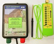 Tractor Factory Shire Electric Fence Energiser 12v 0.6 Joules Plus Electric Fence Tester