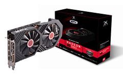 XFX RX-580P8DFD6 Radeon RX 580 GTS XXX Edition 1386MHz OC+, 8GB GDDR5, VR Ready, Dual BIOS, 3xDP HDMI DVI, AMD Graphics Card