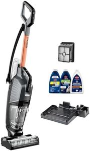 BISSELL® Crosswave™ HydroSteam™ Multi-Surface Corded Upright Vacuum Cleaner for Floors & Carpets | Hydrosteam™ Technology removes Curry & Tough Stains | 2-Year Warranty | Cleaning Formula Incl