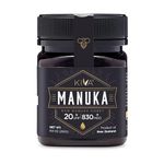 Kiva Raw Manuka Honey, Certified UMF 20+ (MGO 830+) - New Zealand (250 gr)