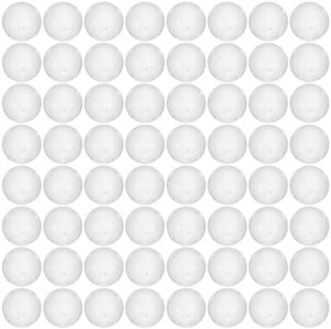 TEHAUX 4000pcs 2mm Lab Boiling Stones, Solid Round Clear Glass Ball Boiling Stones Beads Glass Marbles Glass Beads Boiling Stones Borosilicate Solid Glass Boiling Stones
