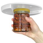 Jar Opener for Weak Hands,Under Cabinet Jar Opener,The Grip Jar Opener-Opens Any Size/Type of Lid Effortlessly, Kitchen Gadget for Weak Hands and Seniors with Arthritis