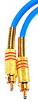 MA Professional Gold Plated1 RCA Male to 1 RCA Male RCA Male to Male Cable 75 ohms Digital Video S/PDIF Coaxial Cable (2 Mtr.)