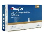 Flowflex Covid-19 Lateral Flow Test Kit for Self-Care | One-Step Test SARS-CoV-2 Antigen Test Kit for Rapid Self-Testing in 15 Minute Results | 5 Pack Test Kit