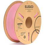 ELEGOO PLA+ Filament 1.75mm, PLA Plus 3D Printer Filament, Dimensional Accuracy +/- 0.02 mm, Tough & High Strength, Compatible with Most FDM Printers Pink(1KG/Spool, 2.2 lbs)