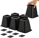 Mezchi 6 Pack Bed Furniture Risers,