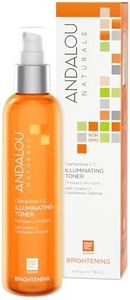 Andalou Naturals Brightening Clementine + C Illuminating Toner, 178 ml, 6 Fl Oz (95354)